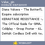 My Wishlist - value_gin