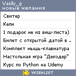 My Wishlist - vasily_g