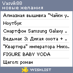 My Wishlist - vasvik88