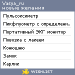 My Wishlist - vasya_ru