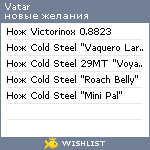 My Wishlist - vatar