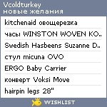 My Wishlist - vcoldturkey