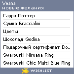 My Wishlist - veana