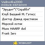 My Wishlist - vedmo4ka2000