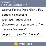 My Wishlist - vera2013