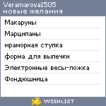 My Wishlist - veramarova1505