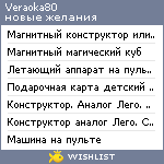 My Wishlist - veraoka80