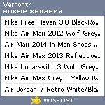 My Wishlist - vernontr