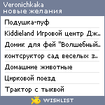 My Wishlist - veronichkaka