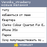 My Wishlist - veronika_strawberry