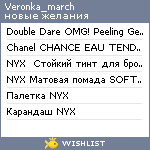 My Wishlist - veronka_march