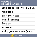 My Wishlist - verywella