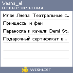 My Wishlist - vesna_el