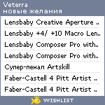 My Wishlist - veterra