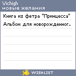 My Wishlist - vichigh