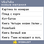 My Wishlist - vika7vika