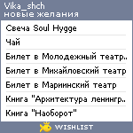 My Wishlist - vika_shch