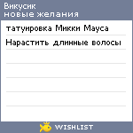 My Wishlist - vikash