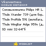 My Wishlist - vikasweetneva