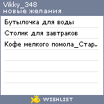 My Wishlist - vikky_348