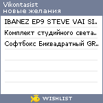 My Wishlist - vikontasist