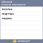 My Wishlist - viktor14