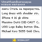 My Wishlist - vinnaithaandivaruvaayaa