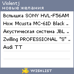 My Wishlist - violentj