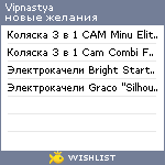 My Wishlist - vipnastya