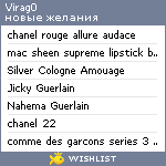 My Wishlist - virag0