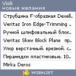 My Wishlist - visik