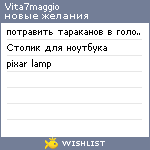 My Wishlist - vita7maggio