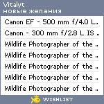 My Wishlist - vitalyt