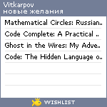 My Wishlist - vitkarpov