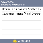 My Wishlist - vivaracho