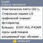 My Wishlist - vivi90