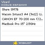 My Wishlist - vizard