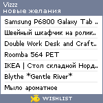 My Wishlist - vizzz