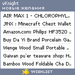 My Wishlist - vknight