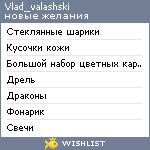 My Wishlist - vlad_valashski