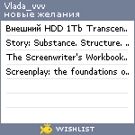 My Wishlist - vlada_vvv