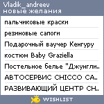 My Wishlist - vladik_andreev