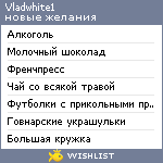 My Wishlist - vladwhite1