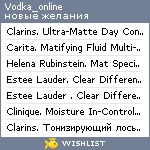 My Wishlist - vodka_online