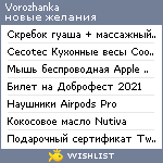 My Wishlist - vorozhanka91