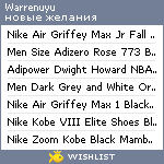 My Wishlist - warrenuyu