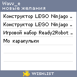 My Wishlist - wavv_e