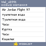 My Wishlist - wel_ol1991