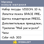 My Wishlist - weronna