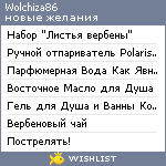 My Wishlist - wolchiza86